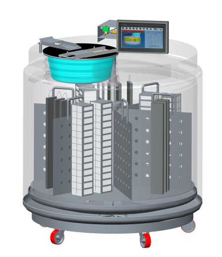 氣相液氮罐內部結構圖 氣相液氮罐內部結構圖